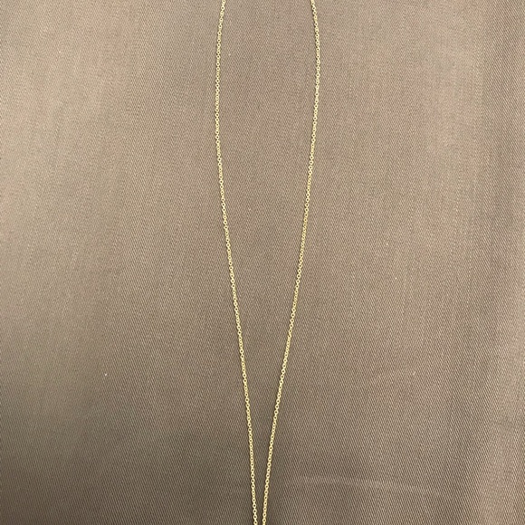 Tiffany & Co. Silver Initial Pendant Necklace